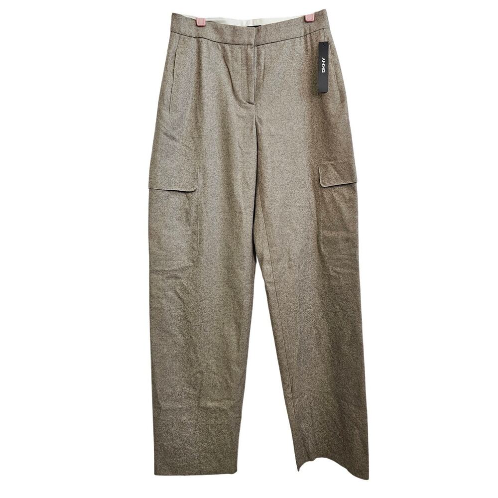 NWT DKNY Luxurious High Quality Tailored Wool Pant Size 4
